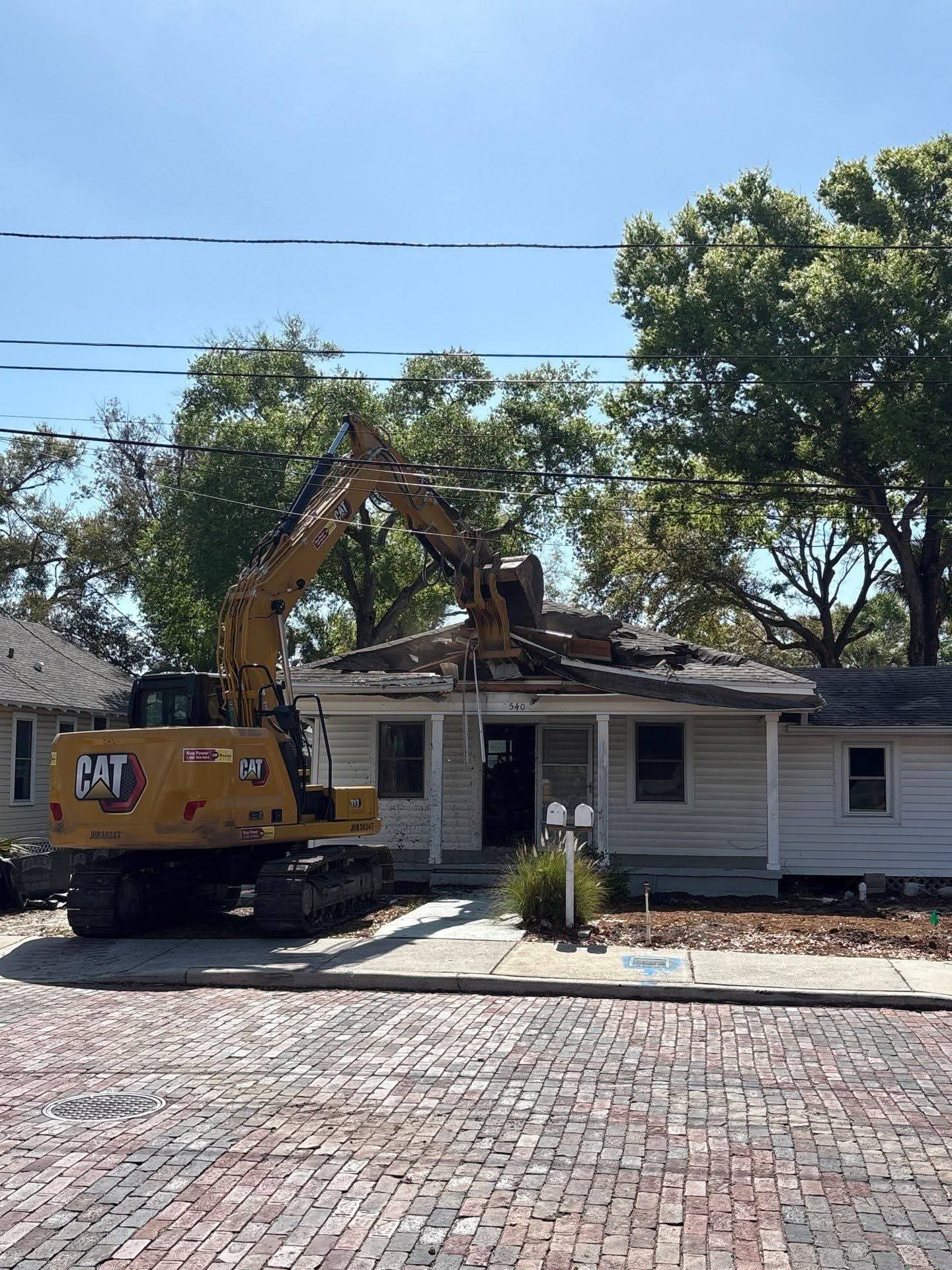 Florida Hauling & Demo equipment from the company’s early demolition and hauling work